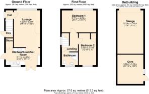 132 Llangwydd Road, Bridgend - all floors.JPG