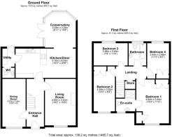 14 Llwyn Coch, Broadlands - all floors.JPG