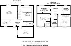 5 Clos Castell Newydd, Broadlands, Bridgend - all 
