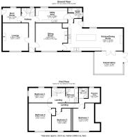 Gilfach Uchaf Farm, Llangynwyd - all floors (1).JP