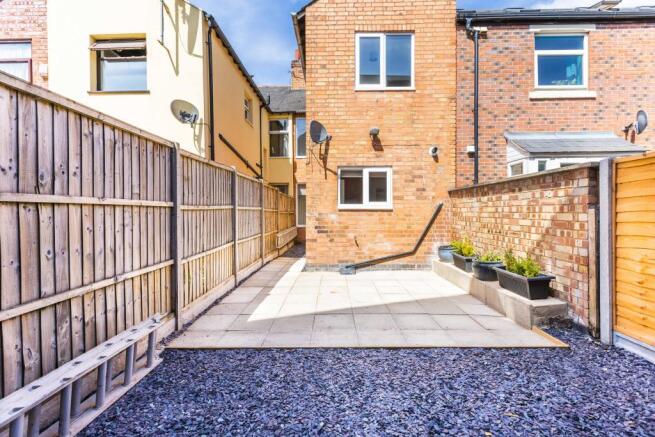 Rear of Property