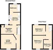 4 Leeds Street, Blaenau Ffestiniog - all floors.JP
