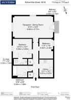 HUNTERS - Rotherhithe Street, Pennington Court, SE