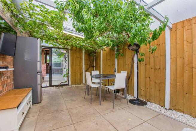 Covered Entertaining Area