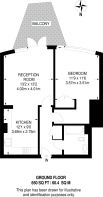 Floorplan area for info only, not for Â£/sq. ft valuation