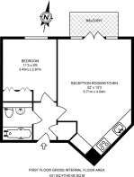 Floorplan area for info only, not for Â£/sq. ft valuation