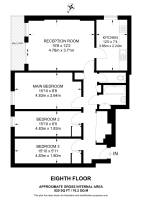 Floorplan area for info only, not for £/sq. ft valuation