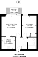 Floorplan area for info only, not for Â£/sq. ft valuation