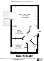 Floorplan area for info only, not for Â£/sq. ft valuation