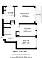 Floorplan area for info only, not for Â£/sq. ft valuation