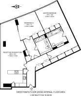 Floorplan area for info only, not for £/sq. ft valuation