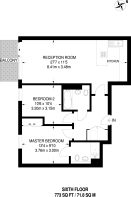 Floorplan area for info only, not for Â£/sq. ft valuation