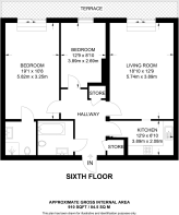 Floorplan area for info only, not for Â£/sq. ft valuation