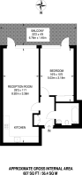 Floorplan area for info only, not for Â£/sq. ft valuation