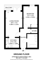 Floorplan area for info only, not for £/sq. ft valuation
