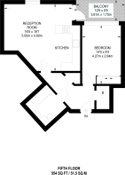 Floorplan area for info only, not for Â£/sq. ft valuation