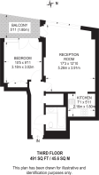 Floorplan area for info only, not for Â£/sq. ft valuation