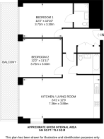 Floorplan area for info only, not for Â£/sq. ft valuation