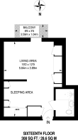 Floorplan area for info only, not for Â£/sq. ft valuation