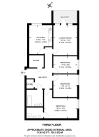 Floorplan area for info only, not for £/sq. ft valuation