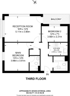 Floorplan area for info only, not for £/sq. ft valuation