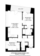 Floorplan area for info only, not for £/sq. ft valuation