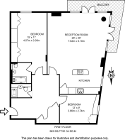 Floorplan area for info only, not for Â£/sq. ft valuation