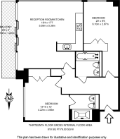 Floorplan area for info only, not for Â£/sq. ft valuation