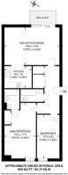 Floorplan area for info only, not for Â£/sq. ft valuation