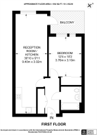 Floorplan area for info only, not for Â£/sq. ft valuation