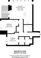 Floorplan area for info only, not for Â£/sq. ft valuation