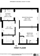 Floorplan area for info only, not for £/sq. ft valuation