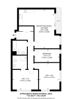 Floorplan area for info only, not for £/sq. ft valuation