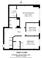 Floorplan area for info only, not for £/sq. ft valuation