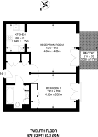 Floorplan area for info only, not for £/sq. ft valuation