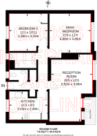 Floorplan area for info only, not for £/sq. ft valuation