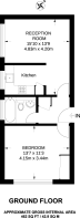 Floorplan area for info only, not for £/sq. ft valuation