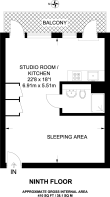 Floorplan area for info only, not for £/sq. ft valuation