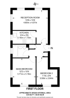 Floorplan area for info only, not for £/sq. ft valuation
