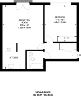 Floorplan area for info only, not for £/sq. ft valuation