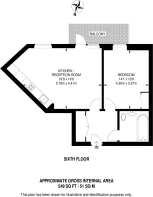Floorplan area for info only, not for £/sq. ft valuation