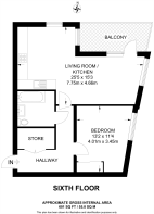 Floorplan area for info only, not for £/sq. ft valuation