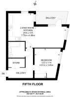 Floorplan area for info only, not for £/sq. ft valuation