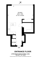 Floorplan area for info only, not for £/sq. ft valuation