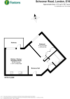 Floorplan area for info only, not for £/sq. ft valuation