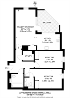 Floorplan area for info only, not for £/sq. ft valuation