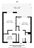 Floorplan area for info only, not for £/sq. ft valuation
