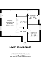 Floorplan area for info only, not for £/sq. ft valuation