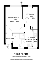 Floorplan area for info only, not for £/sq. ft valuation
