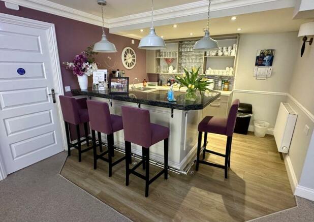 Residents kitchen and coffee bar